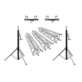 Showtec Truss Wind Up DJ Bundle 6 m x 4 m Gantry Quad Traversen